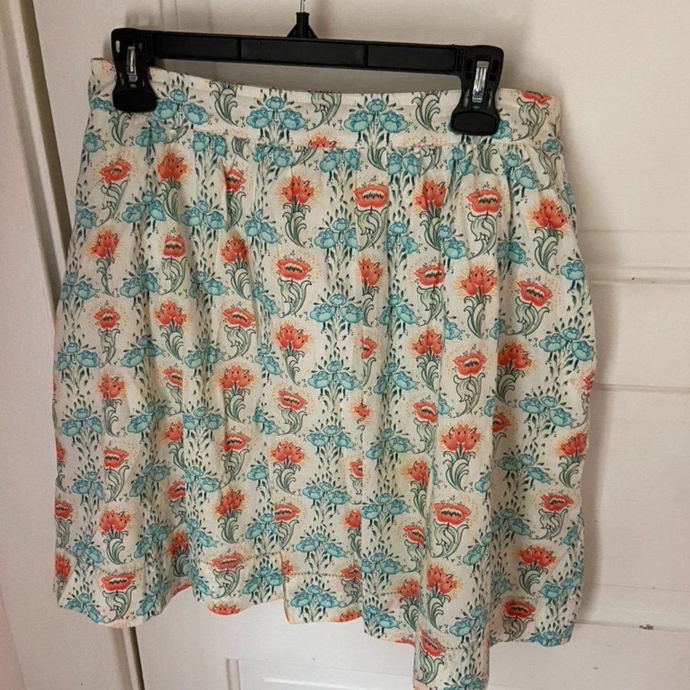 Retro Style Paul & Joe Sister Floral Skirt